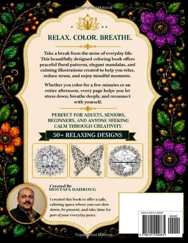 Anxiety Relief Coloring Book: Coloring Book image 3