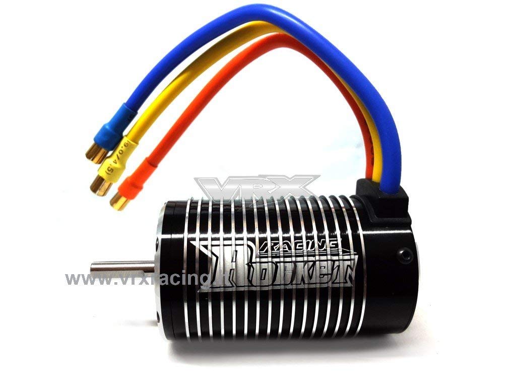 Moteur Rocket 1/8 sans balais Sensorless 4068/6D 1700KV VRX : Amazon.fr:  Jeux et Jouets