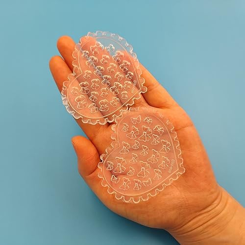 Miniatura 3 de Paquete de 5 moldes de silicona 3D para arte de uñas, moldes decorativos de flores pequeñas para decoración de uñas, moldes de resina para manicura