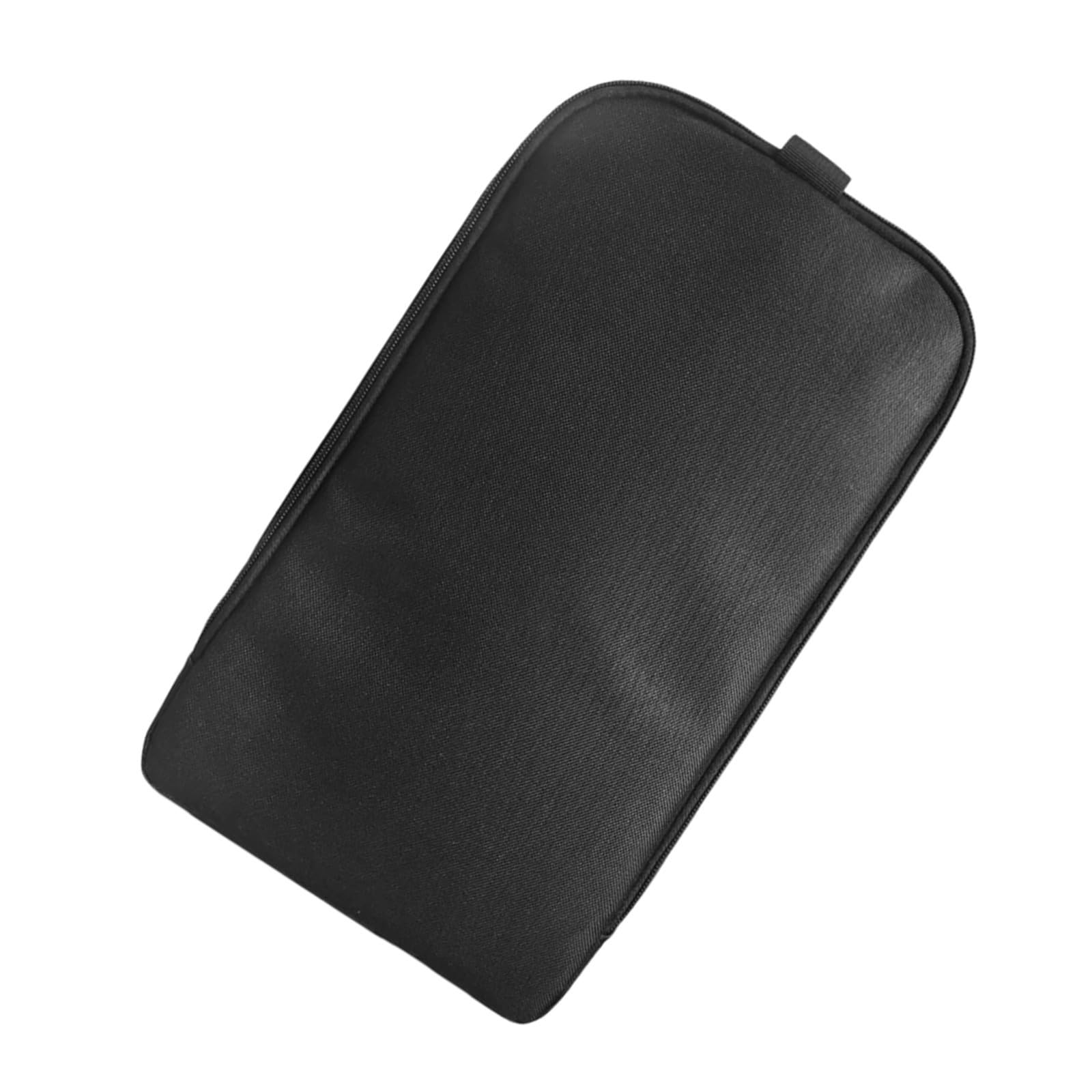 Estuche para plancha de vapor organizador negro de poliéster impermeable