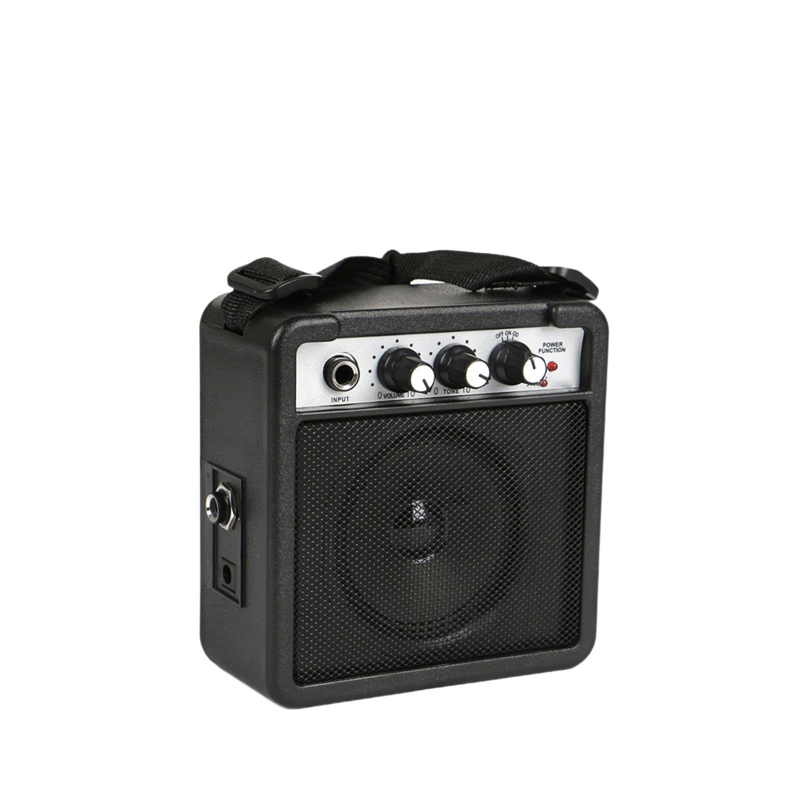 Chitarra Elettrica Amplificatore Chitarra Amplificatore Amplificatore per Pratica Quotidiana Stage Perforance nero 12.5x12.5x6 cm
