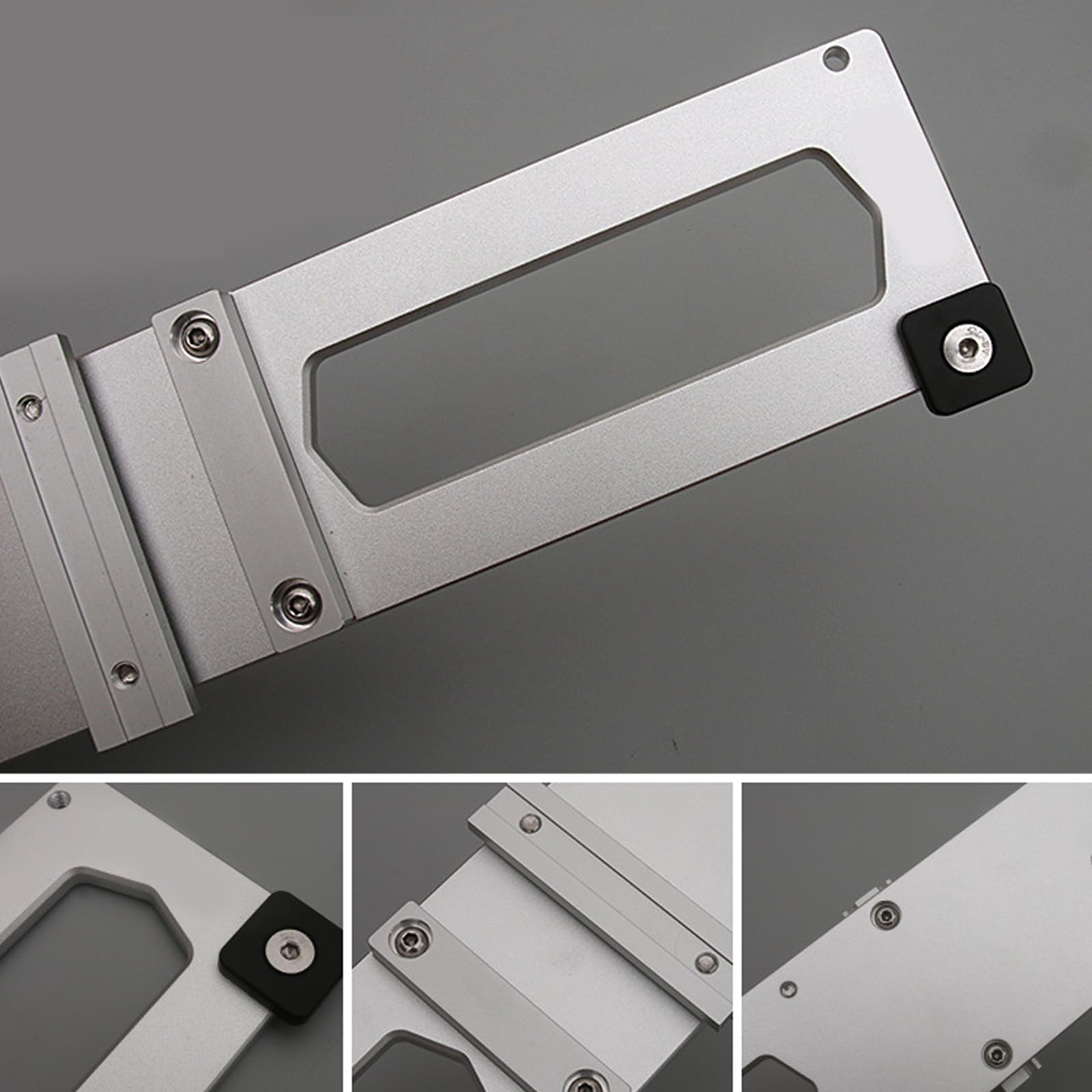 Abrazadera de aleación de aluminio resistente de 90 grados para carpintería profesional y entusiastas de las manualidades, accesorio de carpintería de alta precisión