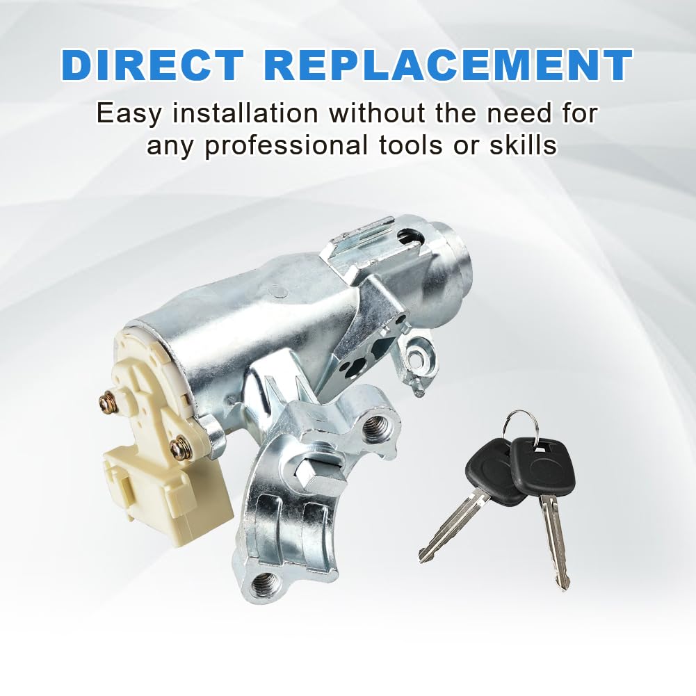 Amazon.com: WMPHE Ignition Switch Steering Lock Cylinder