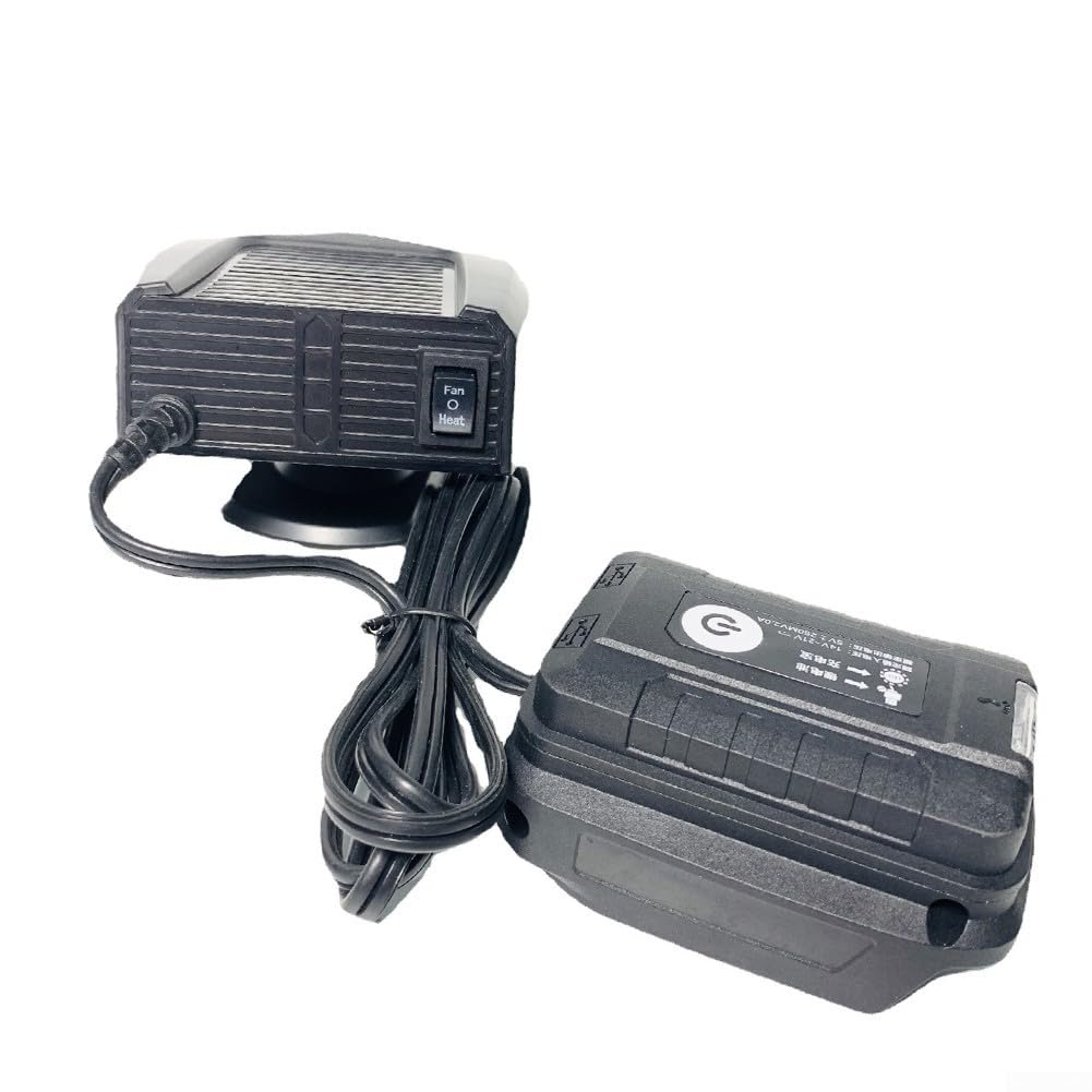 Désembueur de pare-brise de voiture 18 V, mode chauffage et refroidissement