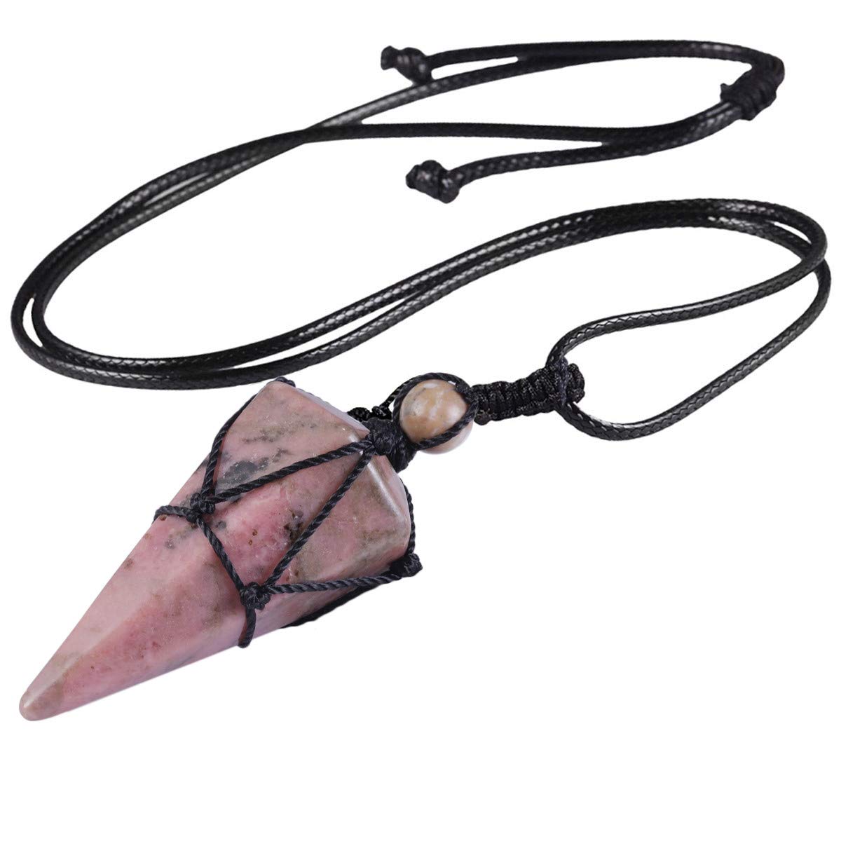 mookaitedecor 7 Chakra Steine Armband für Heilung Yoga Energ