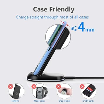 [3 Pack] Wireless Charging Pad Stand