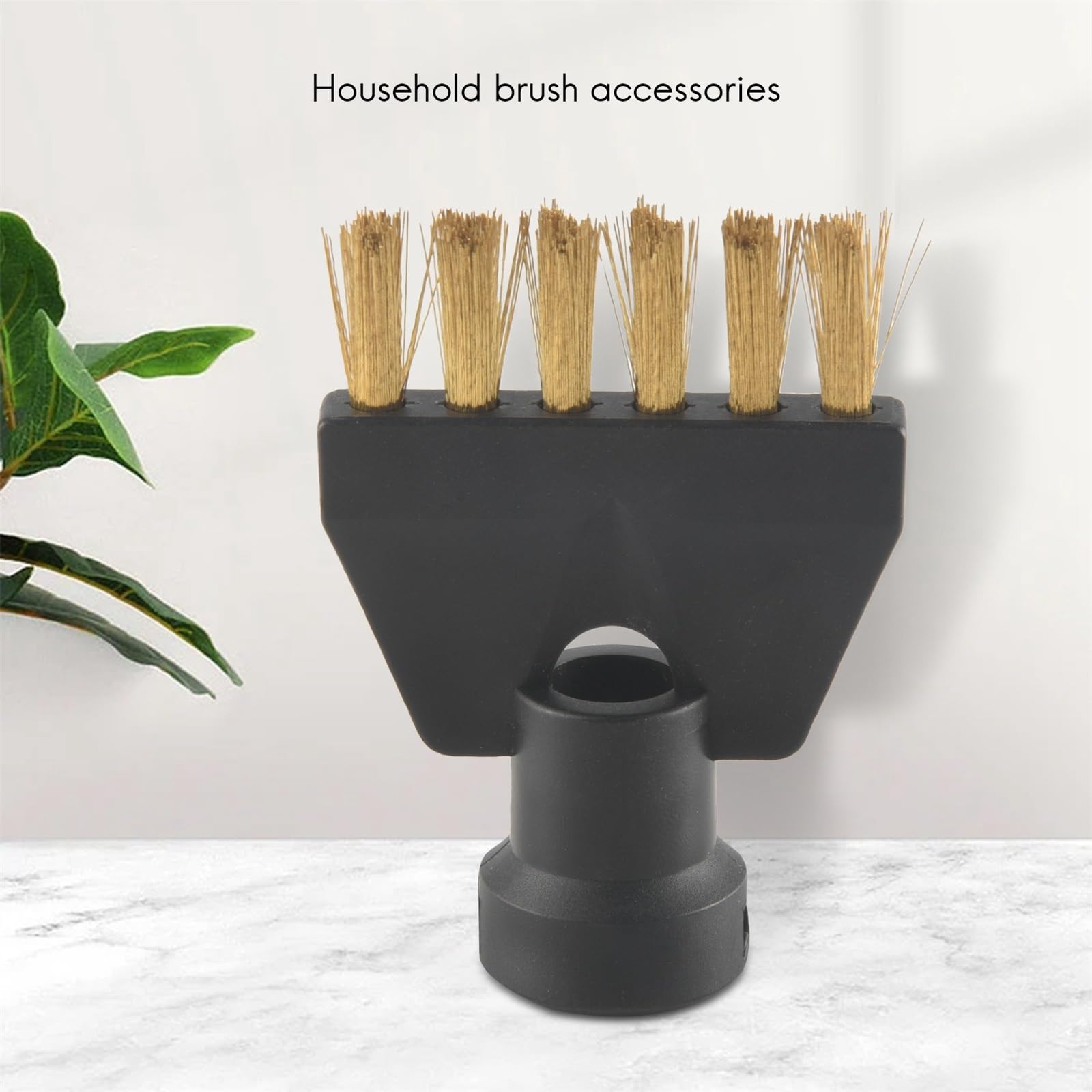 QASULER for SC1 SC2 SC3 SC4 Brosse Plate en cuivre Brosse de Nettoyage Adaptateur de Fixation de Nettoyeur à Vapeur Buse de Nettoyage Domestique kit de Buses pour Nettoyeur Vapeur
