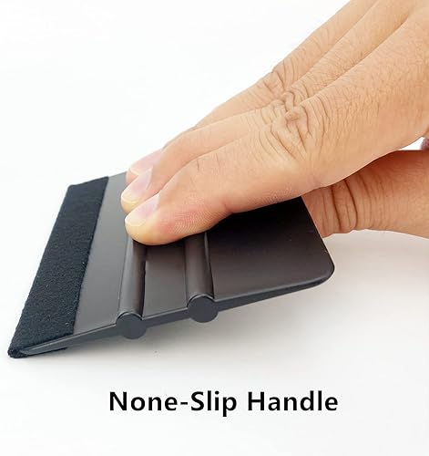 Miniatura 6 de CCyanzi Herramienta de espátula de vinilo de 4 pulgadas, película para ventana, espátula para hacer señales, aplicación de papel tapiz gráfico,