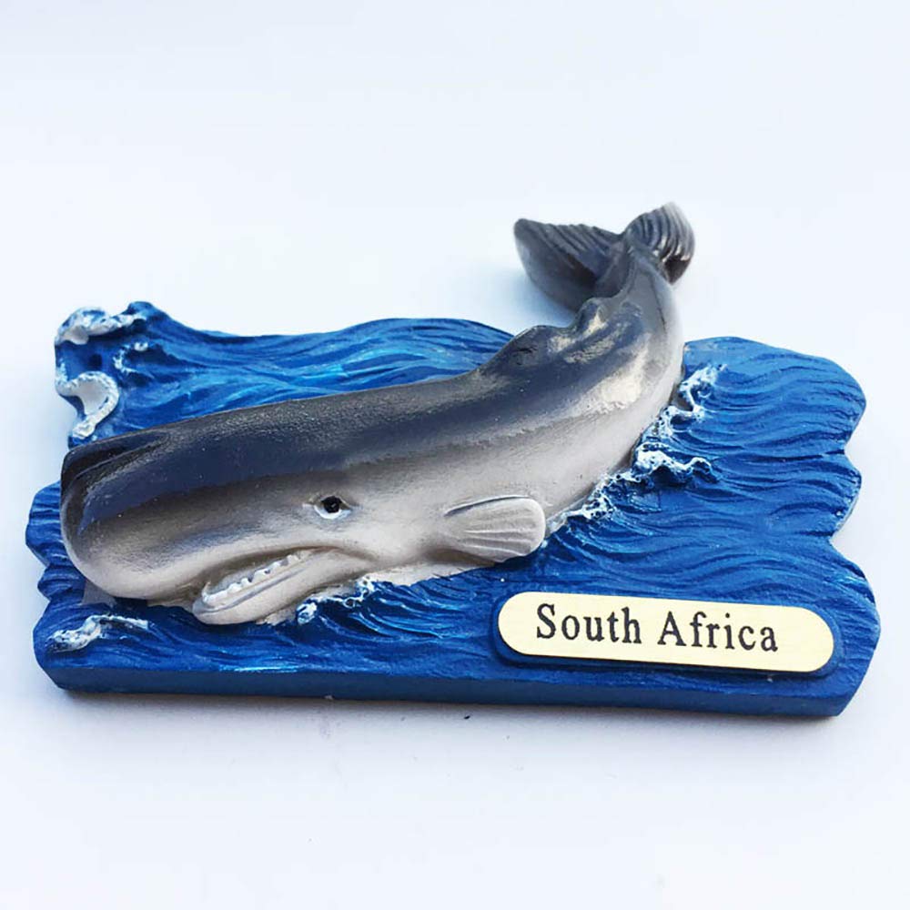 Aimant Collection Voyage Aimant Frigo Capetown Table Mountain - 3x8cm - Résine - Souvenir Afrique Du Sud - Décoration Cuisine Aimant Résine Table Mountain