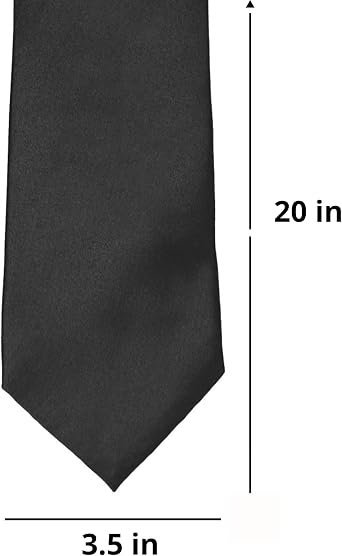 tiemart Pretied Zipper Ties Easy On Zip Up