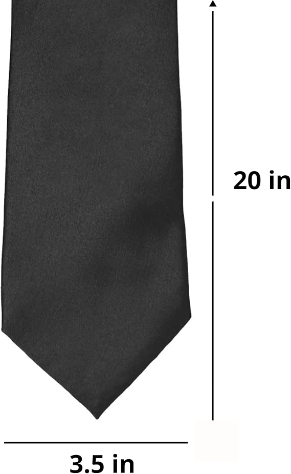 tiemart Pretied Zipper Ties Easy On Zip Up