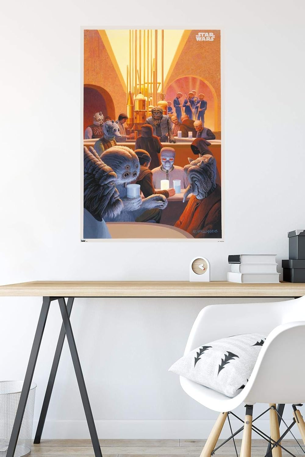 Trends International Star Wars: Tatooine - Cantina Wall Poster, 22.375" x 34", Premium Unframed Version