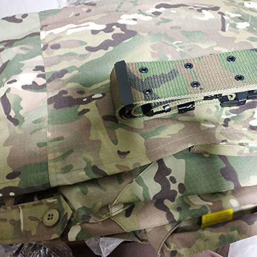 QMFIVE Taktisch Jacke Taktisch Uniform Softairjacke Taktische Männer BDU Kampf Jacke Shirt & Hosen Anzug Camo für Kriegsspiel Armee Militär Paintball Airsoft Jagd Schießen – Bild 4