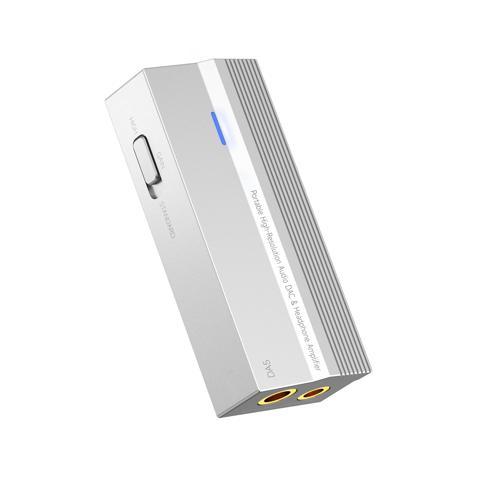 DA5 Decoder Headphone Amplifier,Portable Hi-Fi DAC,Dual CS43198 DAC,768kHz/32bit,DSD256,3.5mm+4.5mm Up to 682mW Output,Portable USB DAC/AMP with Call Function,Button & App Control-image-16