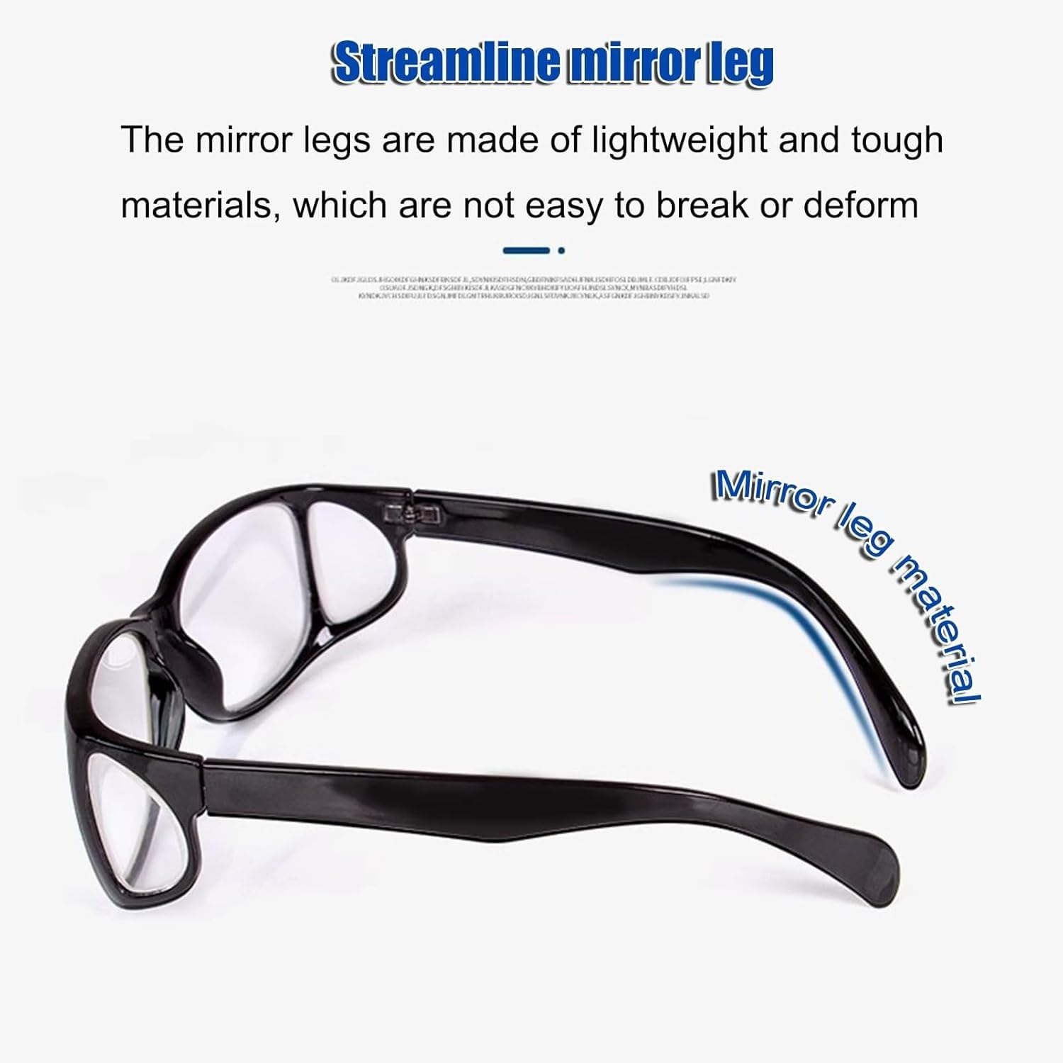 REHOOF Delantal De Plomo Gafas De Protección con Plomo contra Radiación De Rayos X: con Marco De Plástico Envolvente Y Protectores Laterales,Protección Ocular 0.75mmpb