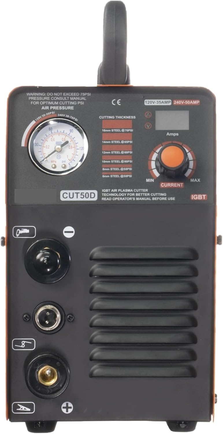 プラズマカッター、 IGBT 古典 CUT50X CUT50D エアプラズマカッターデュアル電圧 110/220 50A 切断機最大