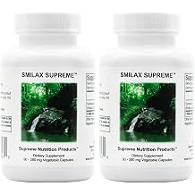 Supreme Nutrition Smilax Supreme, 90 Pure Sarsaparilla Vegetarian Capsules Pack of 2