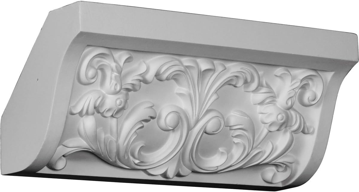 Endurathane Emery Moulding Coupling, 5 7/8"H x 6 1/8"P x 13 7/8"L, Factory Primed