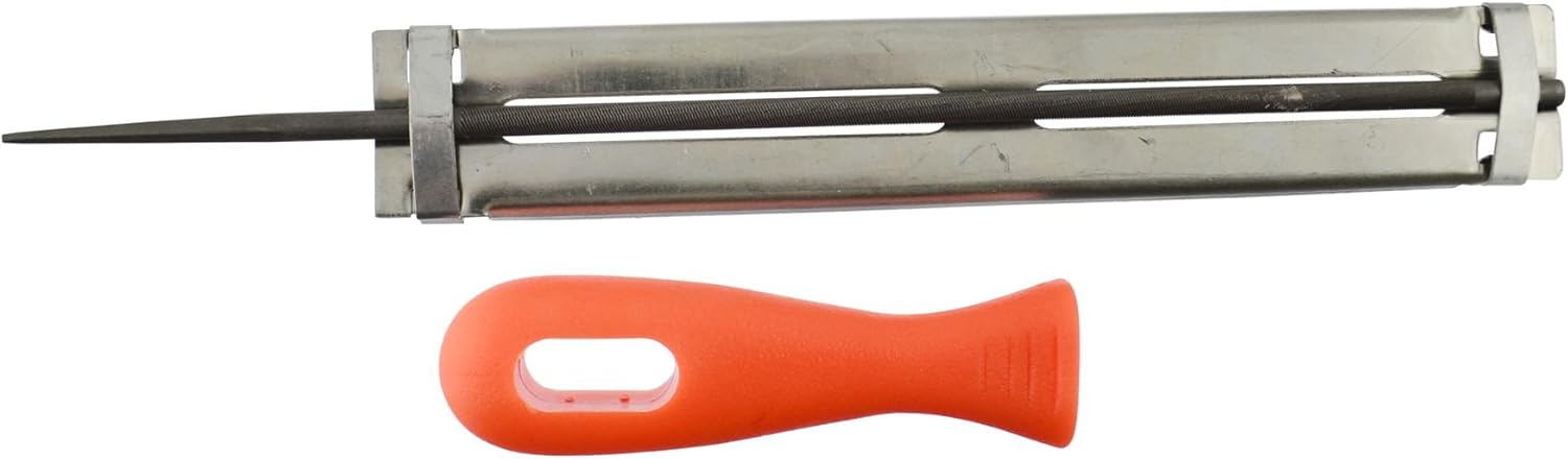 AB Tools-Silverline Chainsaw Chain File 4.8mm Sharpening Tool with Guide Sharpener Sil197 : Patio, Lawn & Garden