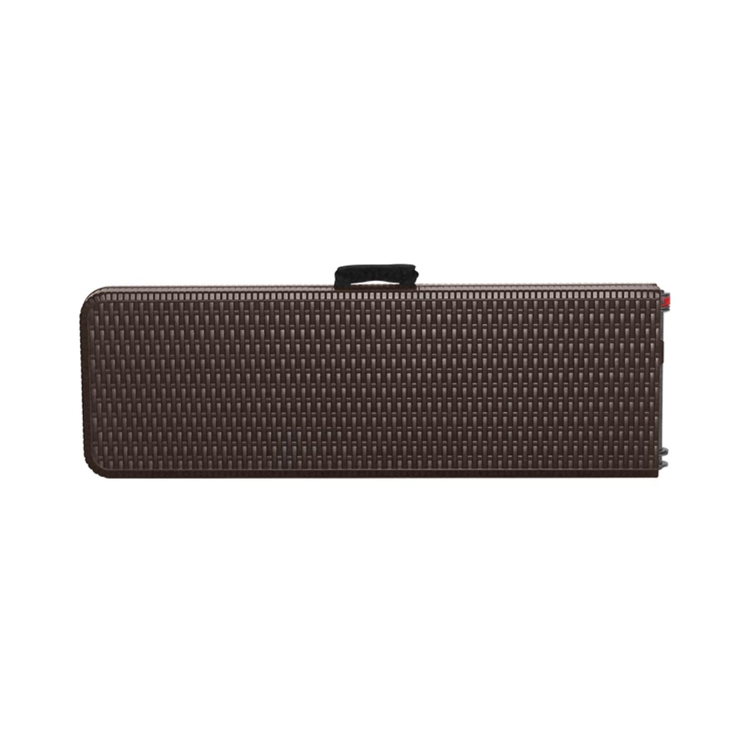 THINIA HOME Banco Plegable Catering Efecto Ratán 180x30x43cm
