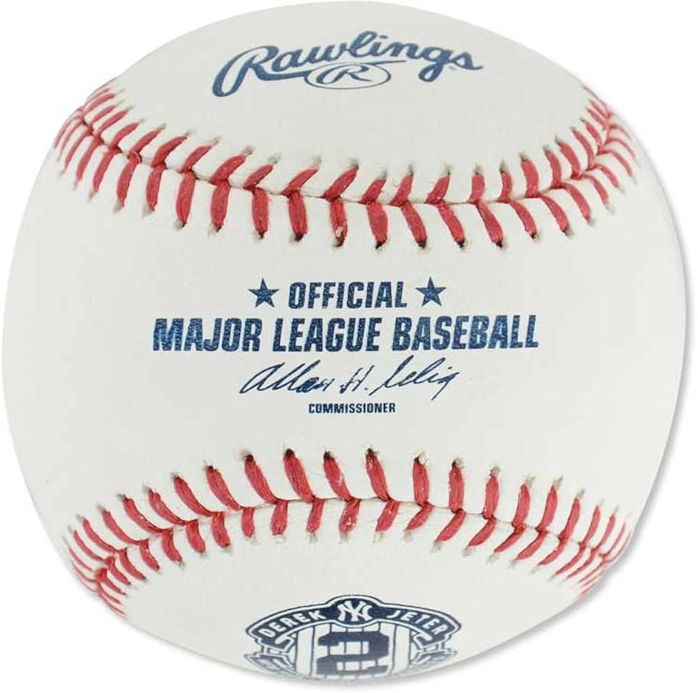 レビューを書けば送料当店負担】 デレク・ジーター引退記念公式試合球