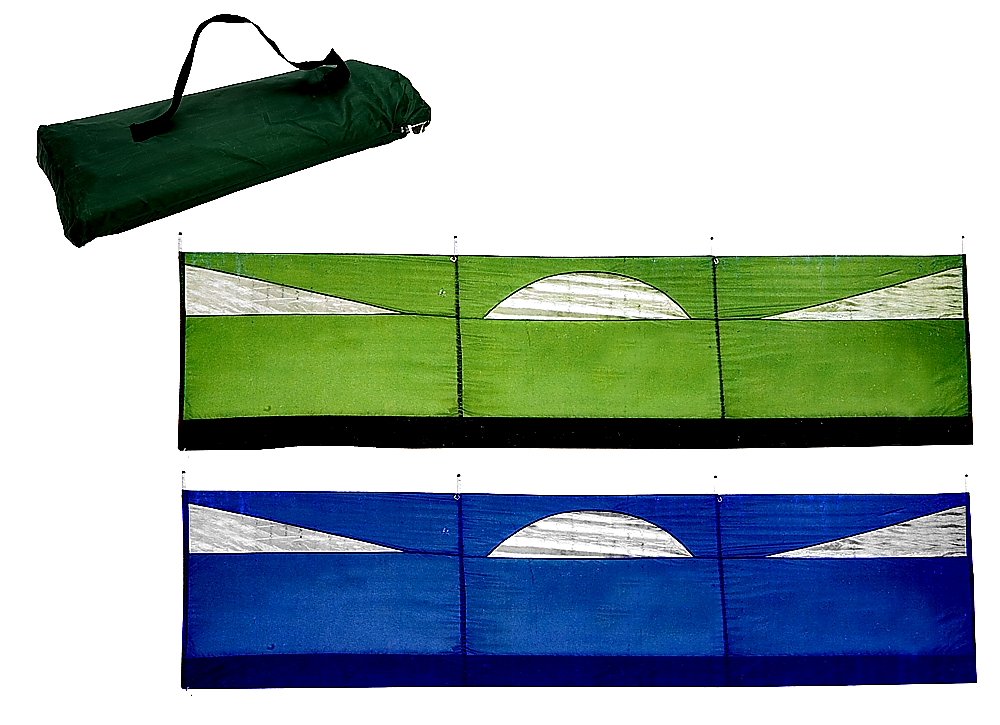 5m Green Windbreak Screen Compact Light Weight