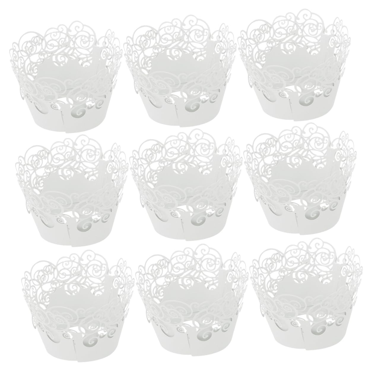Alipis 180pezzi Fodere Per Resistente Temperature Per Matrimoni e Compleanno Decorazioni Per e Muffin