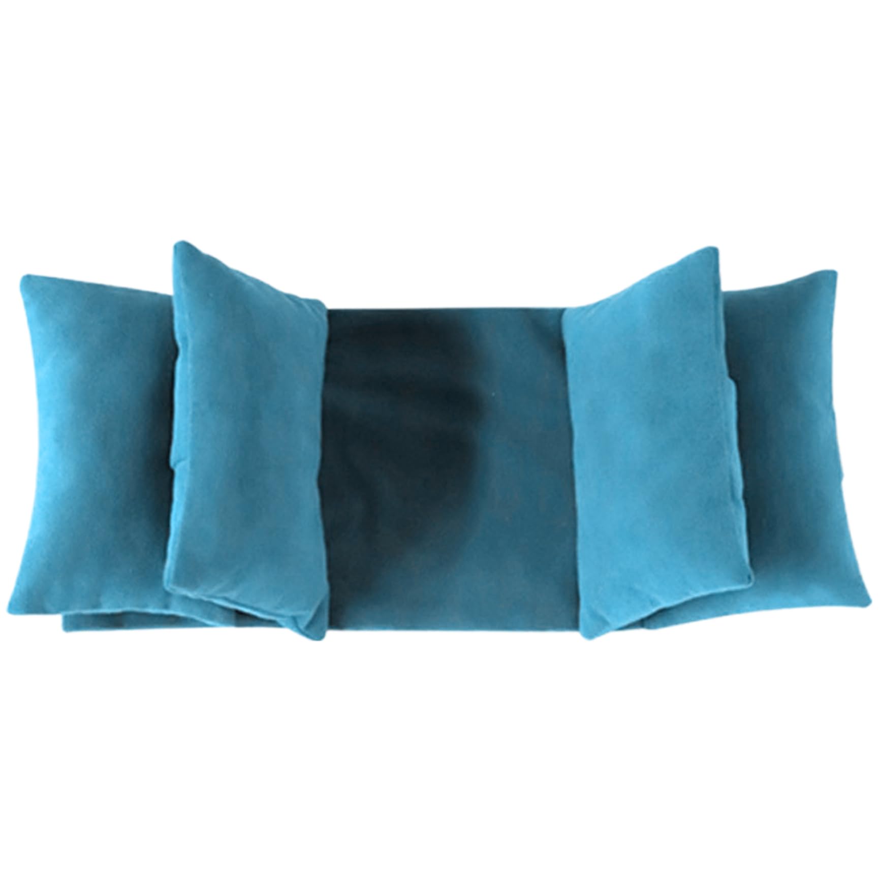 Gcroet Wedge Pillow for Sleeping Head Positioning Neck Support Pillows with Detachable Pillows Bedridden Post-Surgery Face up Cervical Neck Pillow for Elderly, Senior, Disabled.