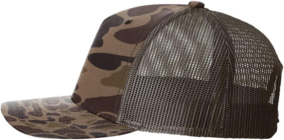 Only Fans Turkey Hunting Sport Collection Laser Engraved Leather Patch Richardson 112 Snapback Trucker Hat Cap