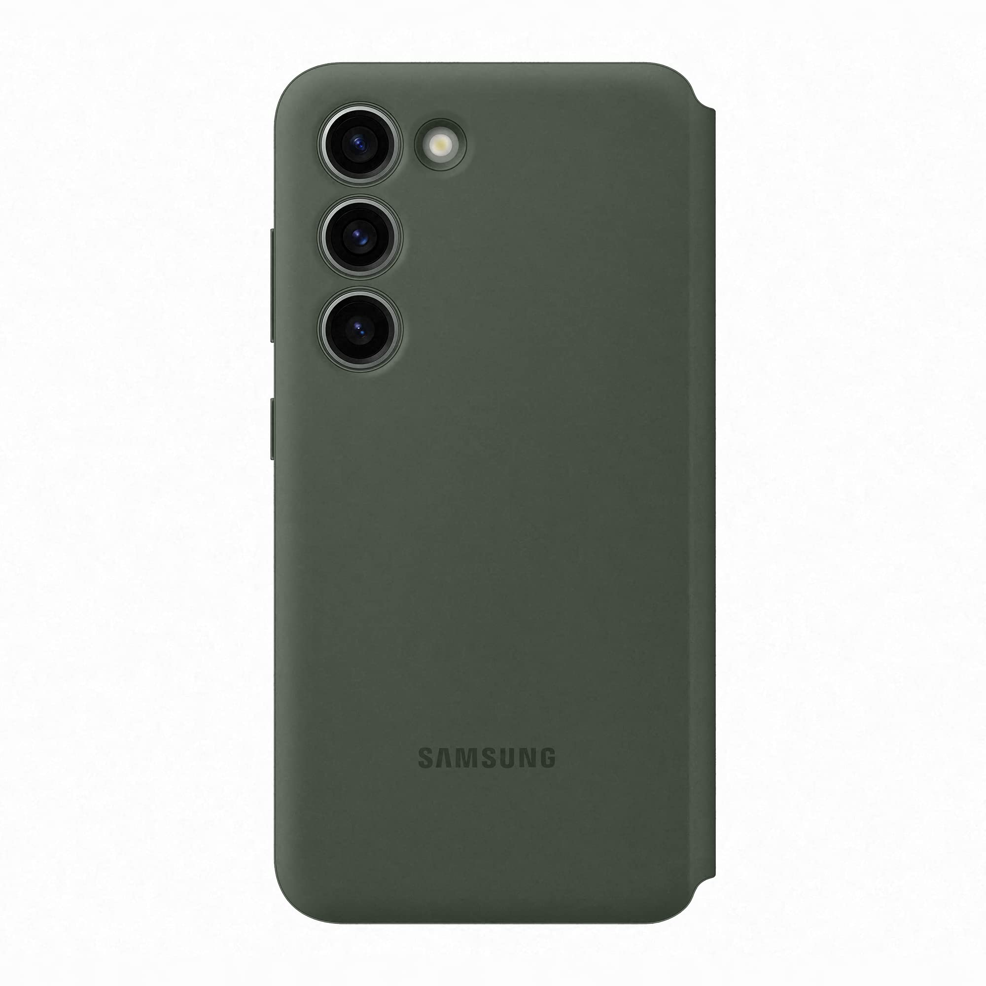 Samsung Etui Smart View avec Porte-Carte G S23 Khaki