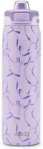 Miniatura 25 de Ello - Botella de agua Pop & Fill, acero inoxidable, tecnología llenado rápido, metal con aislamiento al vacío de doble pared, tapa antifugas, sin