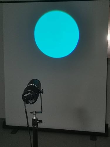 Miniatura 2 de Luz LED de escenario pinspot - SENLAN 9W RGB 3 en 1 luz de haz por control remoto IR