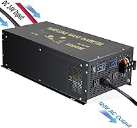 Vista 6 de WZRELB 8000W 24VDC a 120VAC Inversor de energía solar de onda sinusoidal pura Inversor de coche Homeuse