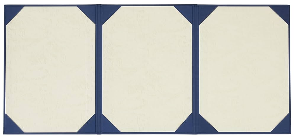 Amazon.co.jp: Mino Shokai Certificate File, Cloth, Navy, No