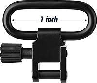 Vista 2 de VicBre 6 piezas giratorias de metal, dos puntos de fijación rápidaliberación para escopeta de rifle, 11.25 pulgadas