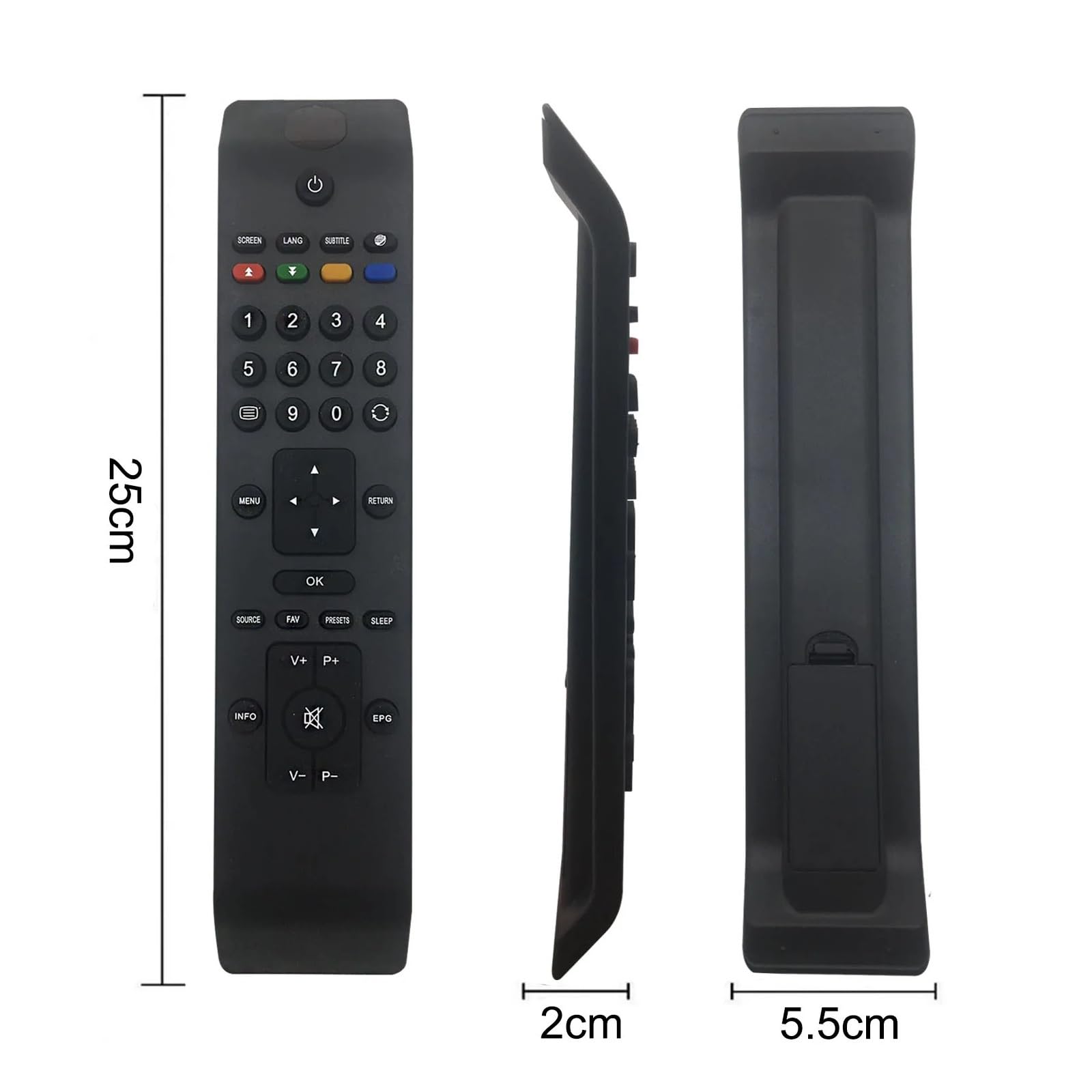 Uniwersalny pilot zamienny do telewizora RC3902 Smart TV do telewizorów HDTV LED Smart TV