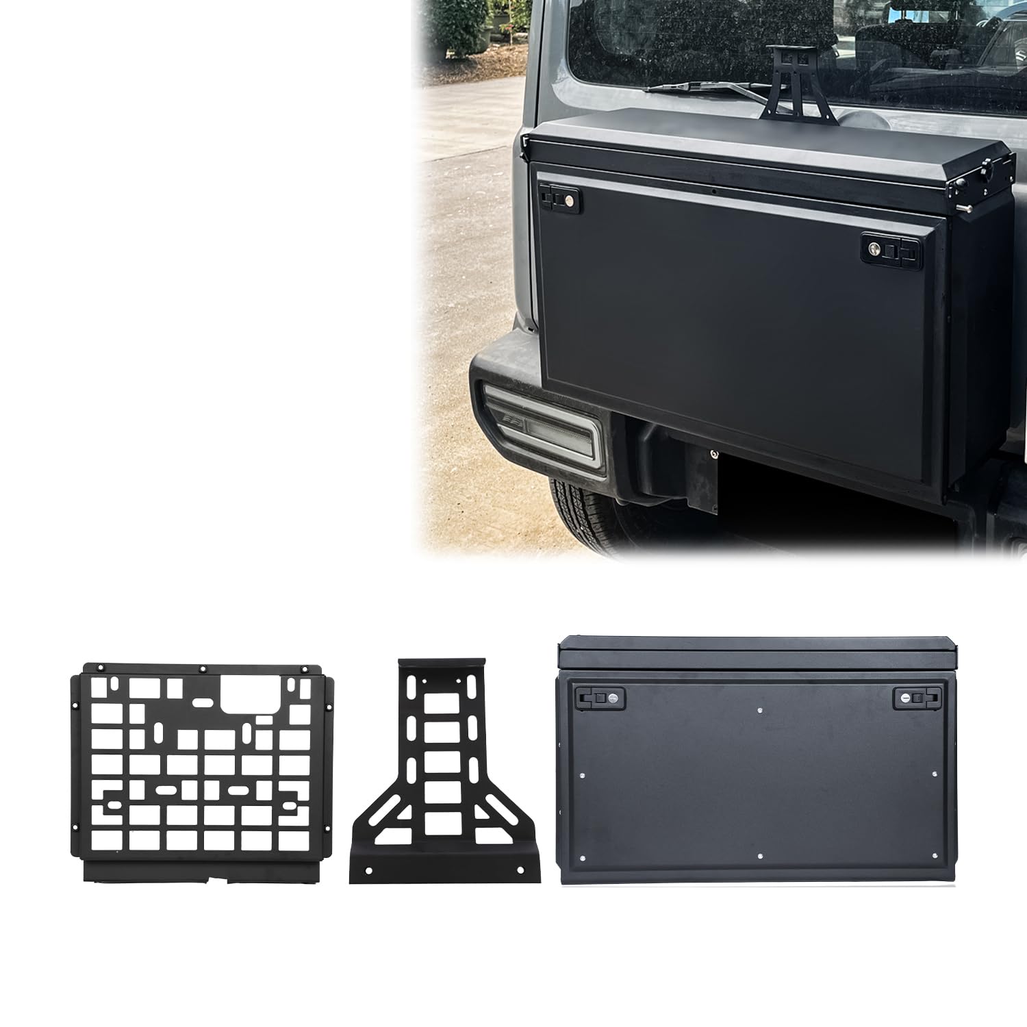 Amazon | Niceffort スズキジムニー テールゲート収納ボックス JB23