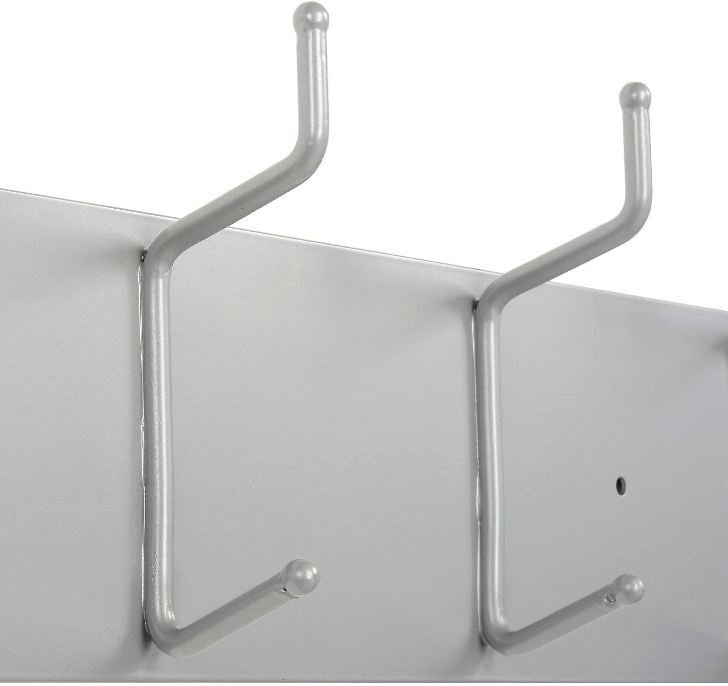 Global Industrial 36-1/2"W Wall Mounted Coat Rack - Silver