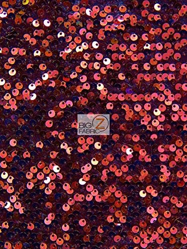 Lure Rain Drop Sequin Stretch Velvet Fabric by The Yard DIY Dress Backdrop Accessories Decor (Burgundy)