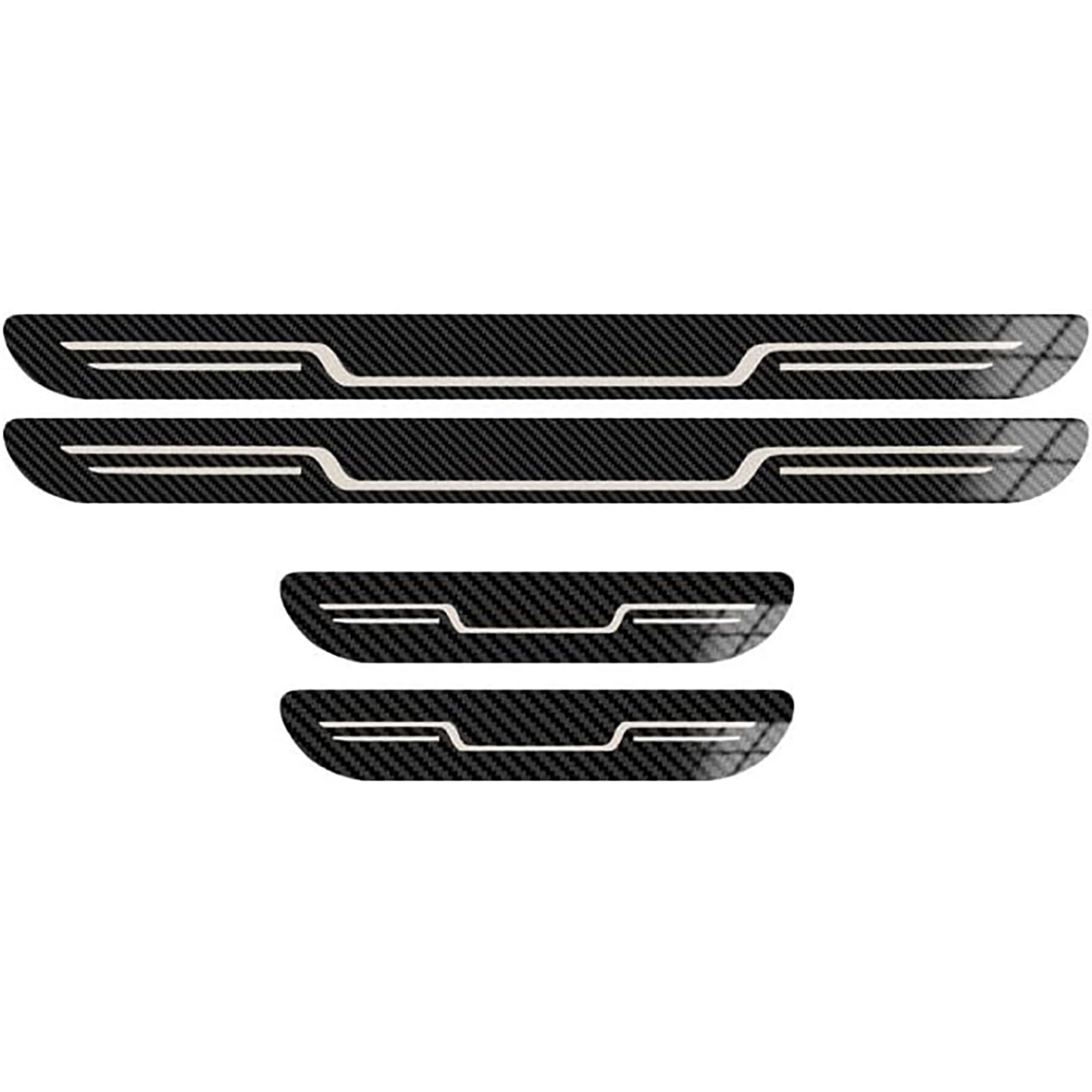 Osłony progów ze stali nierdzewnej do Ford Transit 2019-2025