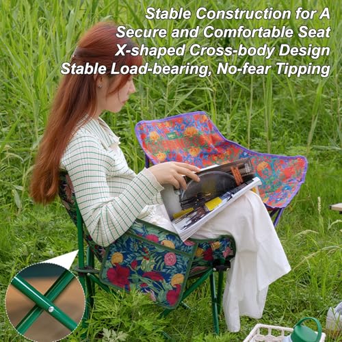 Fauteuil de camping pliable sans assemblage pour un confort immédiat - 6