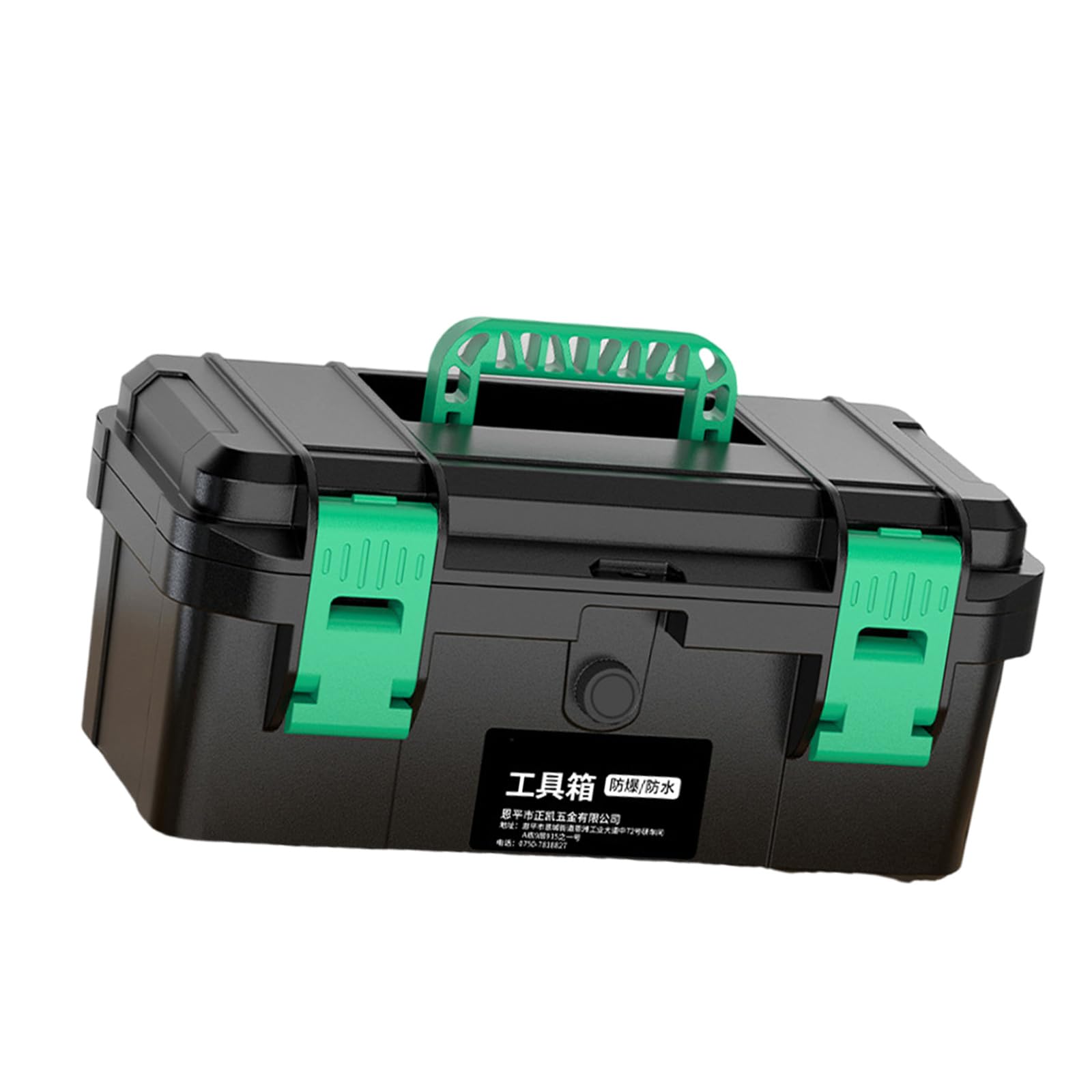 Jazuaiao Industrial Tool Box Waterproof Structure With Removable Tray Storage Box For Professional Technicians Storage Boxes For Organizing