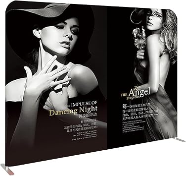 Customizable Tension Fabric Display Backdrop Trade Show Backdrop