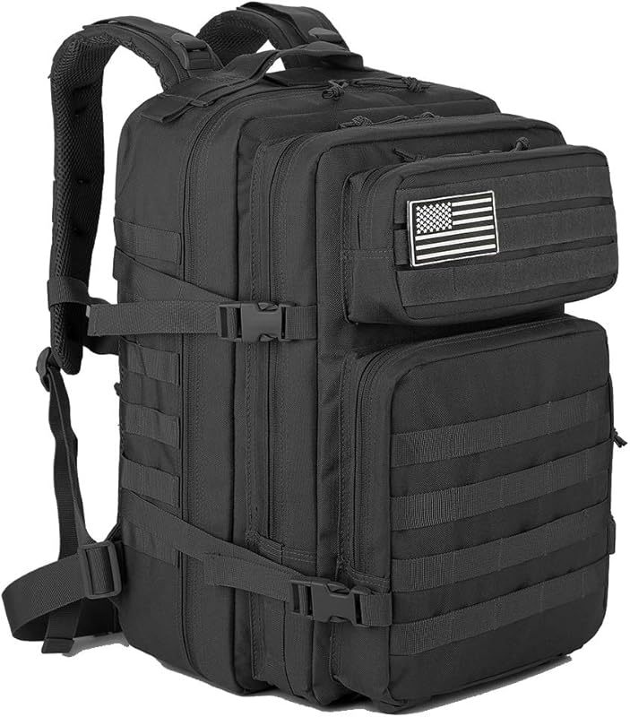 Mochila tática militar, 45 litros, sistema Molle, mochila de grande capacidade para uso militar, mochila de emergência de 3 dias para caça, caminhadas, acampamentos e atividade ao ar livre em oferta na Shopee Mochila tática militar, 45 litros, sistema Molle, mochila de grande capacidade para uso militar, mochila de emergência de 3 dias para caça, caminhadas, acampamentos e atividade ao ar livre em oferta na Shopee