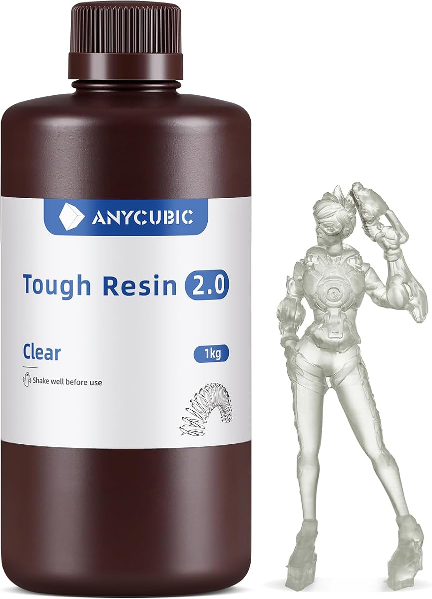 ANYCUBIC Tough Resin 2.0 Clear