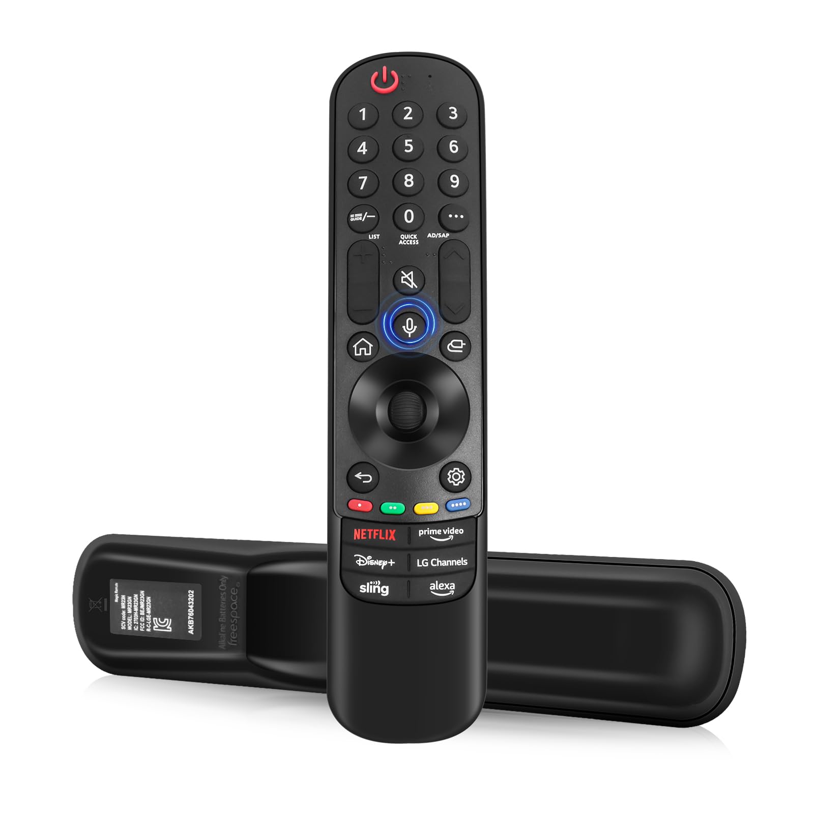 New MR23GA MR23GN for LG Magic Remote Replacement with Voice and Pointer Compatible with LG Smart TVs OLED UHD 4K Models OLED G3, C3, B3 UR90, UR80, UQ75, UQ80 Series