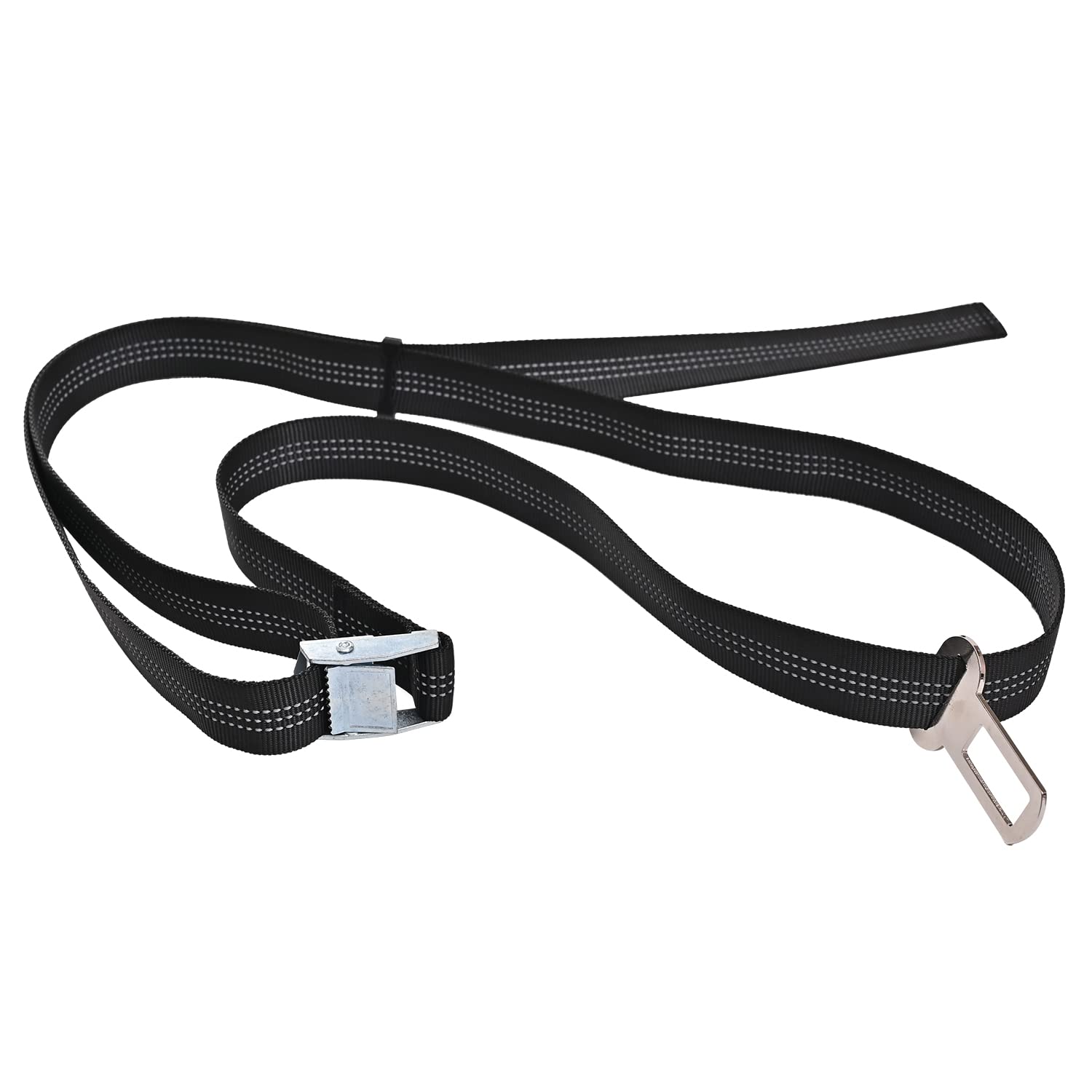 HX AURIZE 4 Stück Wohnmobil Türsicherung Innen Fahrerhaus – Einbruchschutz Gurt kompatibel mit Fiat Ducato, Citroën Jumper, Peugeot Boxer & PKW – Camper Türverriegelung Ohne Bohren