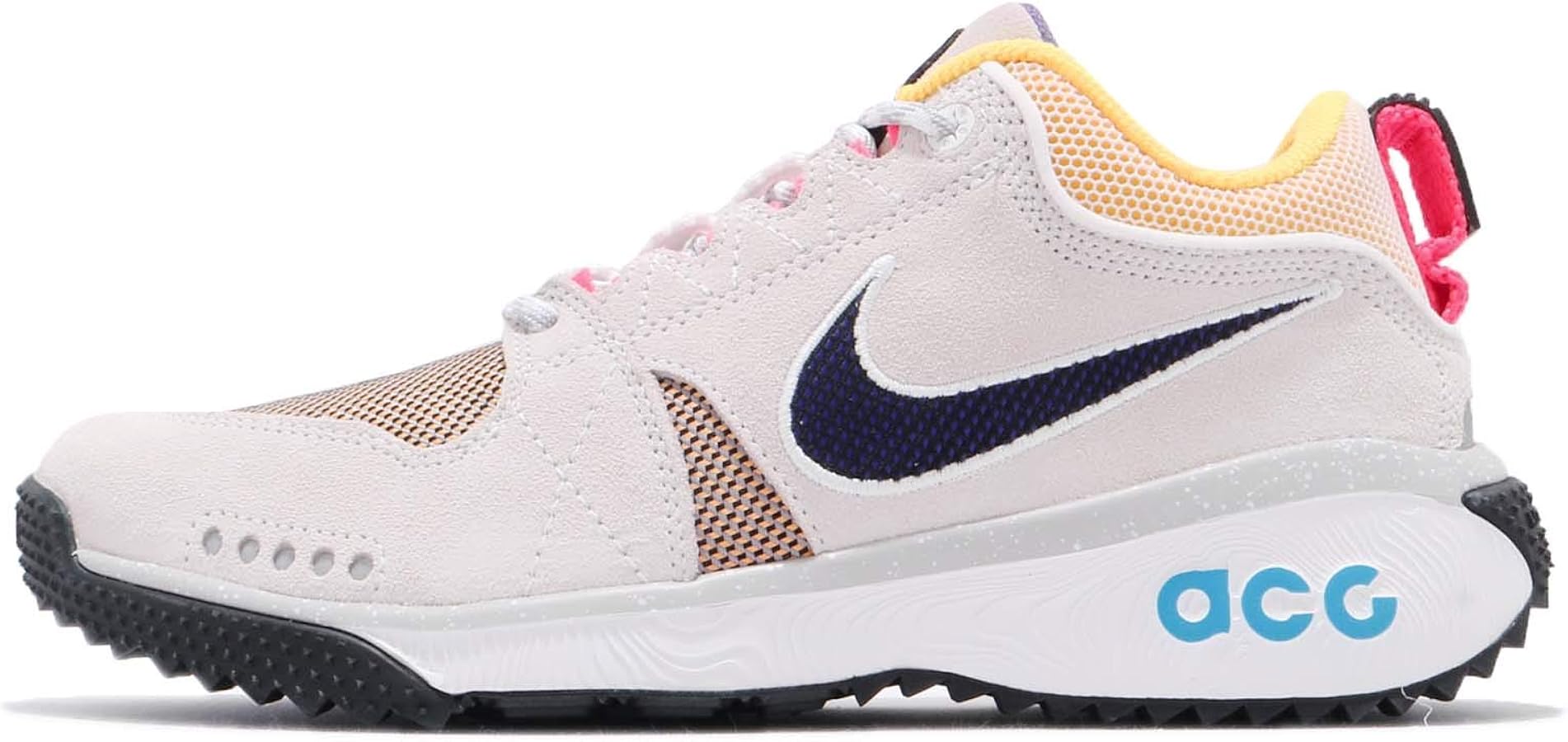 nike acg dog mountain summit white black laser orange