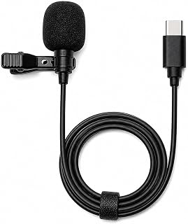 Drumstone Collar Mic Type-C for Android Mobile – Professional Grade Lavalier Lapel Microphone with Omnidirectional Condens... Price In India