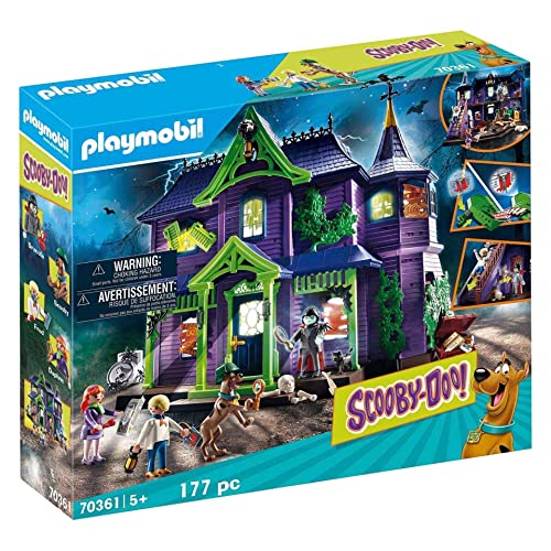 PLAYMOBIL 70361 Scooby-Doo Abenteuer im Geisterhaus, Ab 5 Jahren